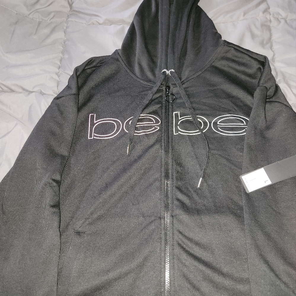BEBE full zip sort hoodie